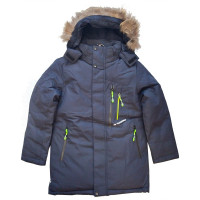 Куртка зимняя для мальчика (BWF) арт.jxx-23-27-1 цвет синий