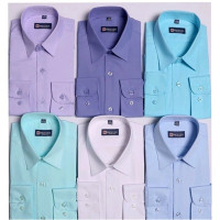 Сорочка детская короткий рукав размерный ряд 29/116-122-36/158-164 цвет синий Brostem арт.4726ds