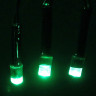 Гирлянда электрическая для дома точечная 3,5м 36LED цвет зеленый (зеленый провод) 8режимов арт.130-366