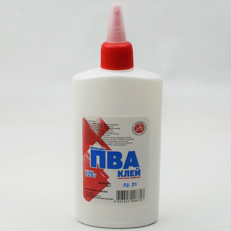 Клей ПВА 120г КВ Экспоприбор