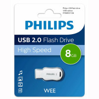 Флеш диск 8GB, USB 2.0 PHILIPS WEE