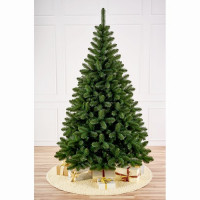 Елка 180см "Владимирская" (хвоя ПВХ, ветки отгибные, подставка металл.) арт.ЕВЛ 18