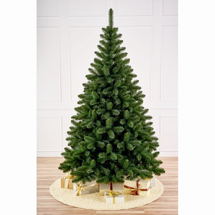 Елка 180см "Владимирская" (хвоя ПВХ, ветки отгибные, подставка металл.) арт.ЕВЛ 18