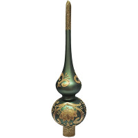 Наконечник на ёлку стекло 28см "Верхушка.Графика 67" п/у арт.КВ-224292