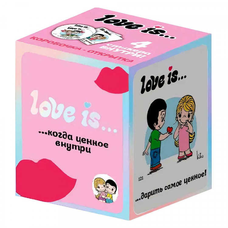 Жевательная конфета  Love Is 85гр сливочные Банан (Ст.24)