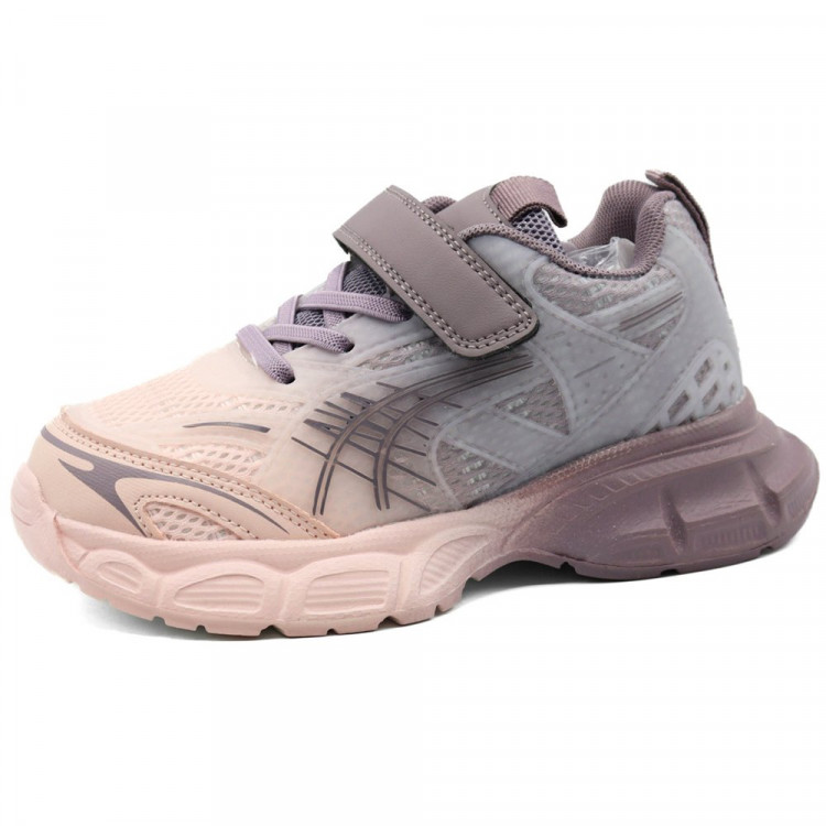 Кроссовки для девочки (Мышонок) цвет розовый верх-текстиль подкладка-текстиль  артикул jwg-E7-3L