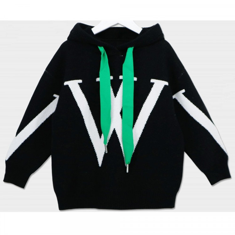 Джемпер для девочки (Deloras) артикул 19588 р.26/98-32/128 цвет черный