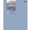 Тетрадь А5 клетка 96 листов на гребне (Hatber) Прикосновение к природе многоцветный срез ассорти арт.96Т5лВ1гр