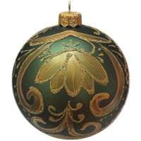 Шар стекло 06,5см "Графика 67" п/у арт.КУ-65-224292