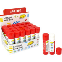 Клей-карандаш 15г deVENTE (быстросохнущий) PVP основа арт.4042036 (Ст.24/648)