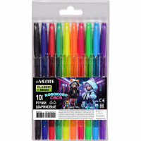 Набор ручек шариковых 10 цветов (deVENTE) Korokoro d=0,7 мм в пластиковый блистере арт.5073515 Набор ручек шариковых 10 цветов (deVENTE) Korokoro d=0,7 мм в пластиковый блистере арт.5073515