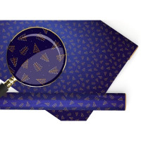 Бумага упаковочная 974*674мм "Золотые ёлочки" арт.152502509