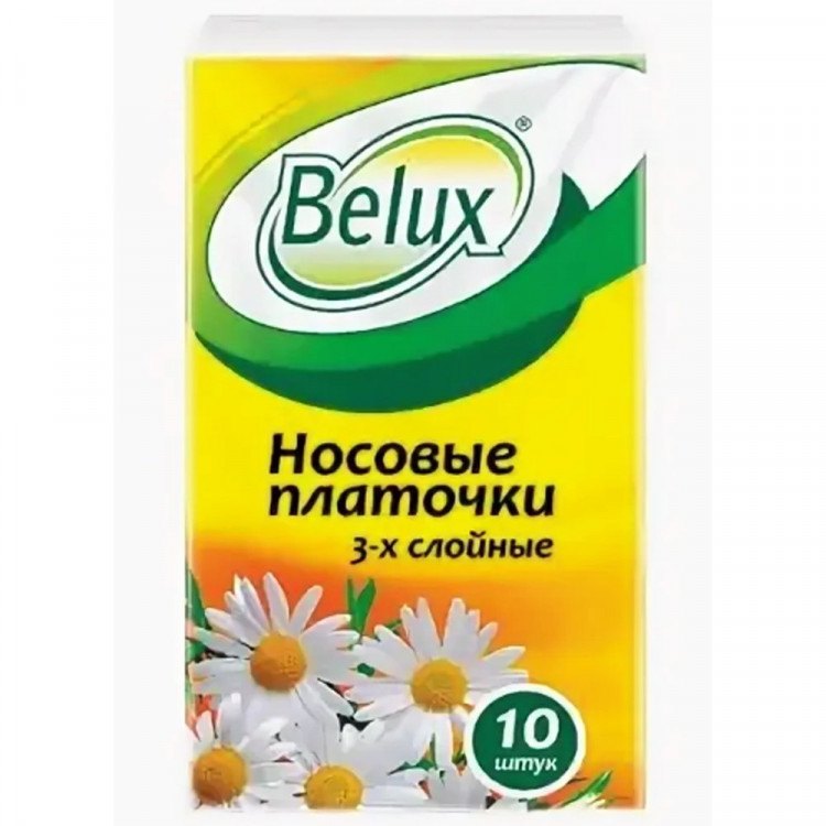 Платочки носовые Belux 3х-сл. Ромашка Платочки носовые Belux 3х-сл. Ромашка