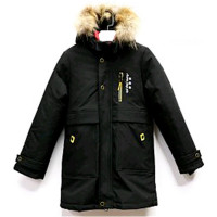 Куртка зимняя для мальчика (MULTIBREND) арт.brs-6632-4 цвет черный
