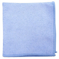 Салфетка универсальная микрофибра 30*30 220г/м2 б/уп голубая арт.31-3968