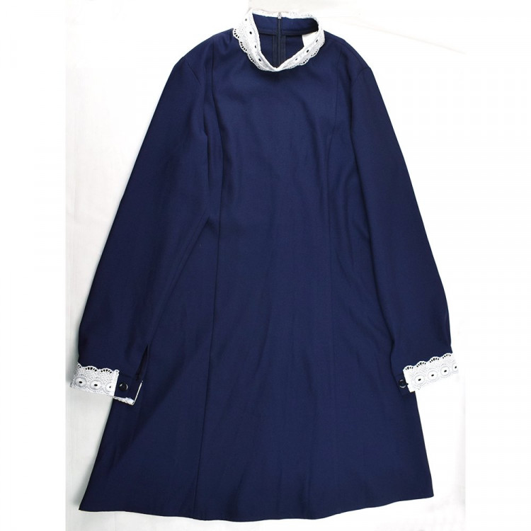 Платье для девочки (Каталея) арт.Василинка размер 40/152-46/170 цвет темно-синий