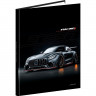 Дневник школьный твердая обложка (Prof-Press) Черный автомобиль-10 глянцевая ламинация лен арт.Д40-9431