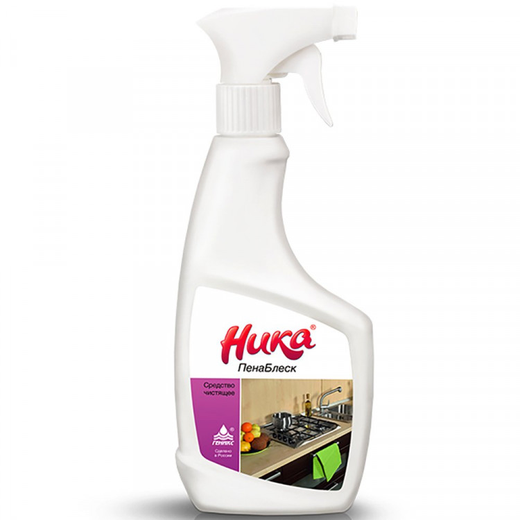 Ч/с для очистки коптильных камер,печей,грилей НИКА-Пенаблеск 0,5кг спрей