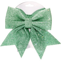 Украшение декоративное "Бант" 15*20см "Шик" цв.мятный арт.185-0849