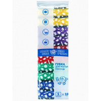 Губки для посуды 10 штук в упаковке 74*43*23 ТМ Мистер Бульк S (Ст.30)