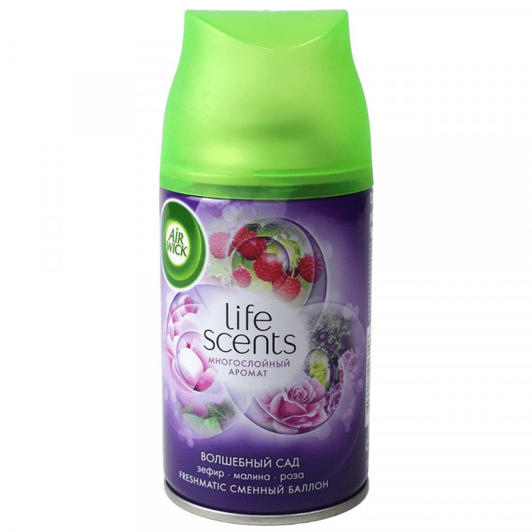 Освеж. Air Wick зап. блок 250 мл Волшебный сад (Ст.6)