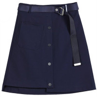 Юбка для девочки (Делорас) арт.Q63667 размер 42/158-46/170 цвет синий