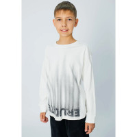 Джемпер для мальчика (DELORAS) артикул W55551 размер 34/134-44/164 цвет молочный