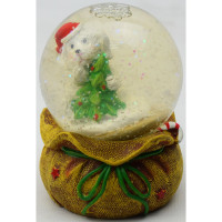 Статуэтка символ года Собачка с подарками 09см арт.HCW17103