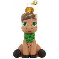 Фигурка на ёлку стекло (серия Символ года) 07см "Пони мальчик" п/уп. арт.ФУП4-2467 Фигурка на ёлку стекло (серия Символ года) 07см "Пони мальчик" п/уп. арт.ФУП4-2467