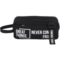 Пенал-косметичка 1 отделение deVENTE Великие дела (Great things) 220x100x80мм арт.7025699