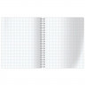 Тетрадь А5 клетка 48 листов на гребне (BG) Monocolor. Simple ассорти арт.Т5гр48 11050