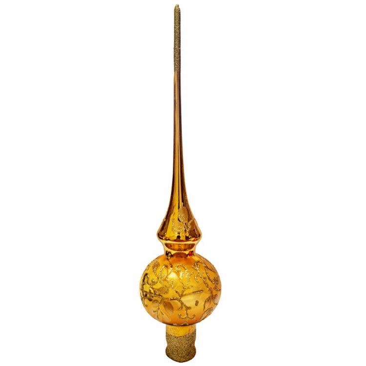 Наконечник на ёлку стекло 28см "Верхушка.Графика 66" п/у арт.КВ-224291