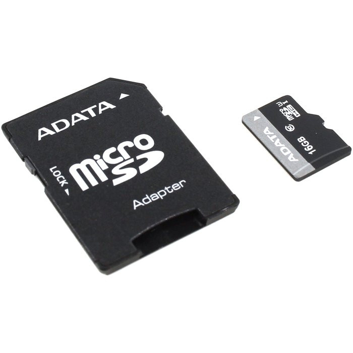 Карта памяти 16Gb microSD A-DATA microSDHC class 10 UHS-I (SD адаптер) Карта памяти 16Gb microSD A-DATA microSDHC class 10 UHS-I (SD адаптер)