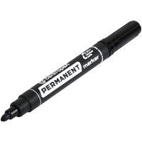 Маркер перманентный CENTROPEN круглый 2,5мм черный арт.8566/Ч