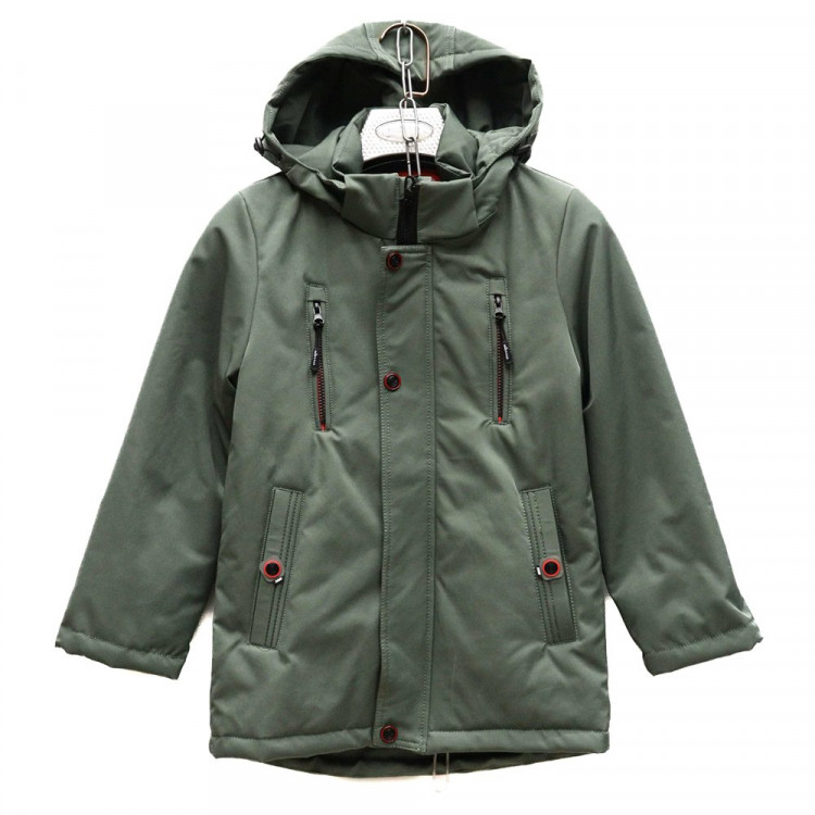 Куртка осенняя для мальчика (MULTIBRAND) арт.nzk-104-4 размерный ряд 30/122-38/146 цвет мятный