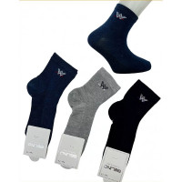 Носки детские арт.405000 H размер 16-22 хлопок 85% полиамид 12% эластан 3% цвет ассорти для мальчика (BELINO)