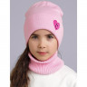 Шапка демисезонная для девочки (CLEVER) арт.544031вн размер 52-54 цвет розовый