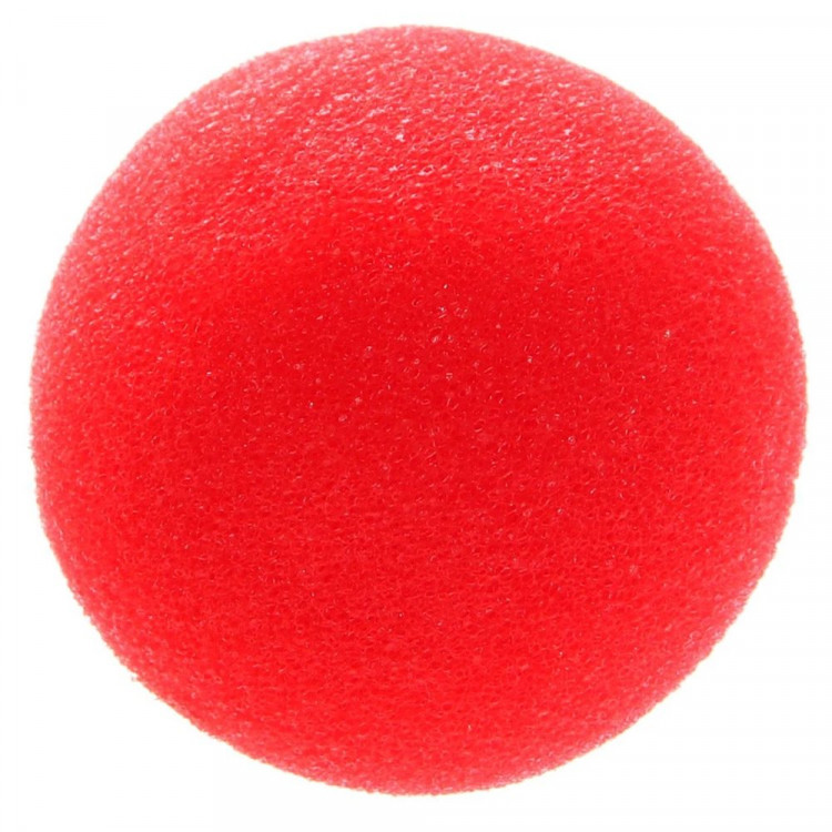 Аксессуар карнавальный "Нос Клоуна" поролон цв.красный арт.770-0186