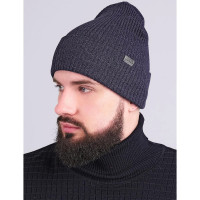 Шапка демисезонная для мальчика арт.413309вн (CLEVER) размер 54-56 цвет темно-синий