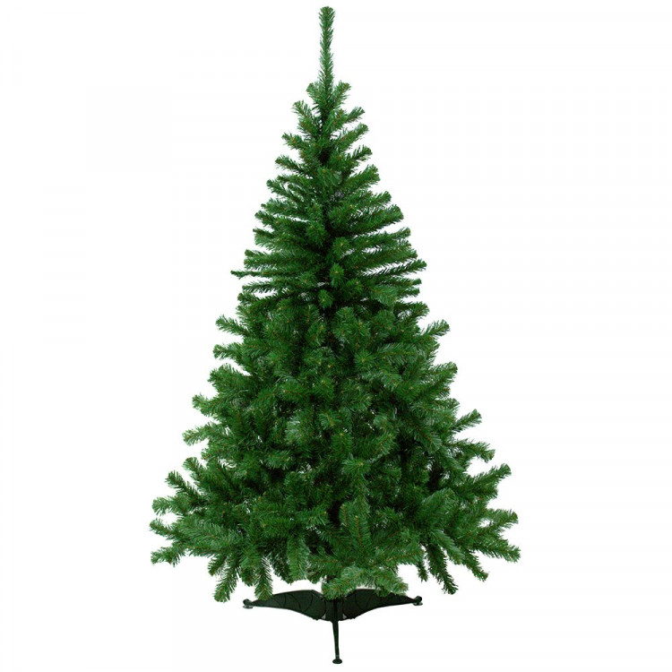 Елка 180см "Сибирская" (хвоя ПВХ, ветки отгибные, подставка пластик) арт. 0118