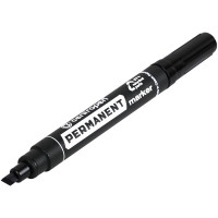 Маркер перманентный CENTROPEN скош 1-4,6мм черный арт.8576/Ч