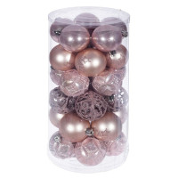 Набор шаров 06см 30шт/наб. "Нежность" цв.розовый/пудровый арт.722929 Набор шаров 06см 30шт/наб. "Нежность" цв.розовый/пудровый арт.722929