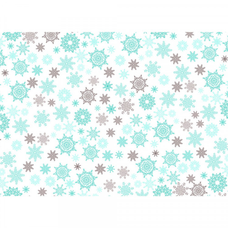 Бумага упаковочная 50*70см "Снежный вальс" арт.214-523