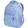 Рюкзак для девочек школьный deVENTE Зум. Музыкальный кролик (Zoom. Music Rabbit) 38x30x19 см голубой арт.7033630