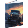 Записная книжка А7 твердая обложка 64 листа (Prof-Press) Темный внедорожник глянцевая ламинация арт.64-1681