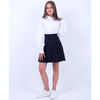 Юбка для девочки (MULTIBREND) арт.eto-0064-1 размер 32/128-38/146 цвет темно-синий Юбка для девочки (MULTIBREND) арт.eto-0064-1 размер 32/128-38/146 цвет темно-синий