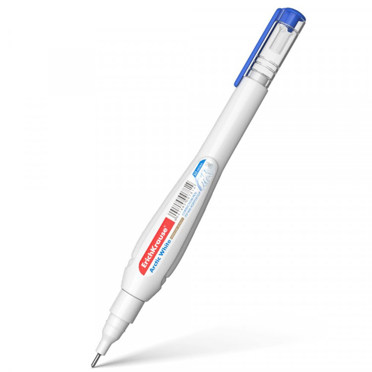 Корр. ручка 10мл ERICH KRAUSE Arctic White арт.781 (Ст.12)