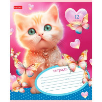 Тетрадь 12 листов клетка (Hatber) Гламурные ушки ассорти арт 12Т5В1 Тетрадь 12 листов клетка (Hatber) Гламурные ушки ассорти арт 12Т5В1