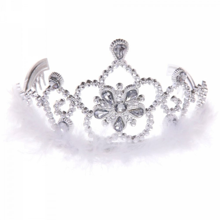 Корона карнавальная "Бриллиантовая фея" цв.микс арт.914-183