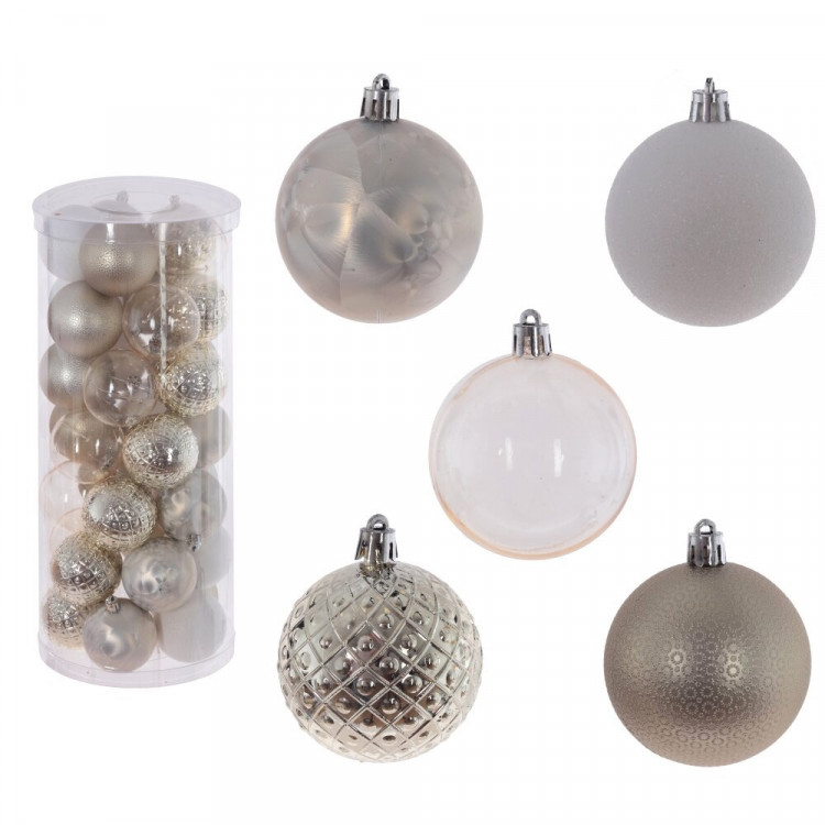 Набор шаров 06см 35шт/наб. "Элегия" цв.асс. арт.807874